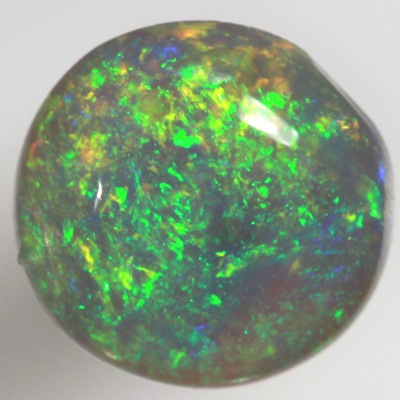SOLID SEMI BLACK OPAL Bright Pinfire pattern, full of colour. 